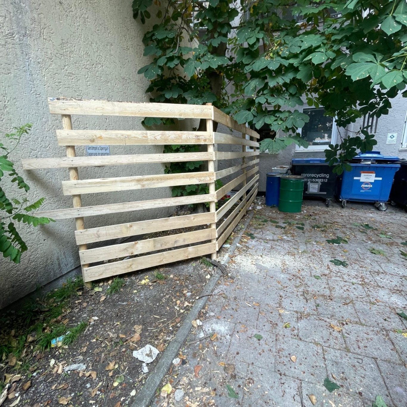 Baumschutzzaun in München